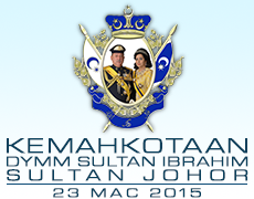 Laman Web Rasmi Kemahkotaan DYMM Sultan Ibrahim, Sultan Johor